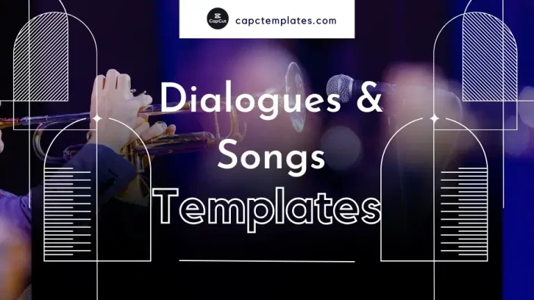 Dialogues & Songs Template